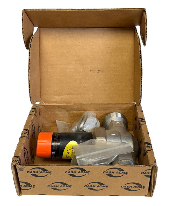 CASH ACME EB25-SS / 22267-0045 PRESSURE REDUCING VALVE 1'' DOUBLE UNION NSMP