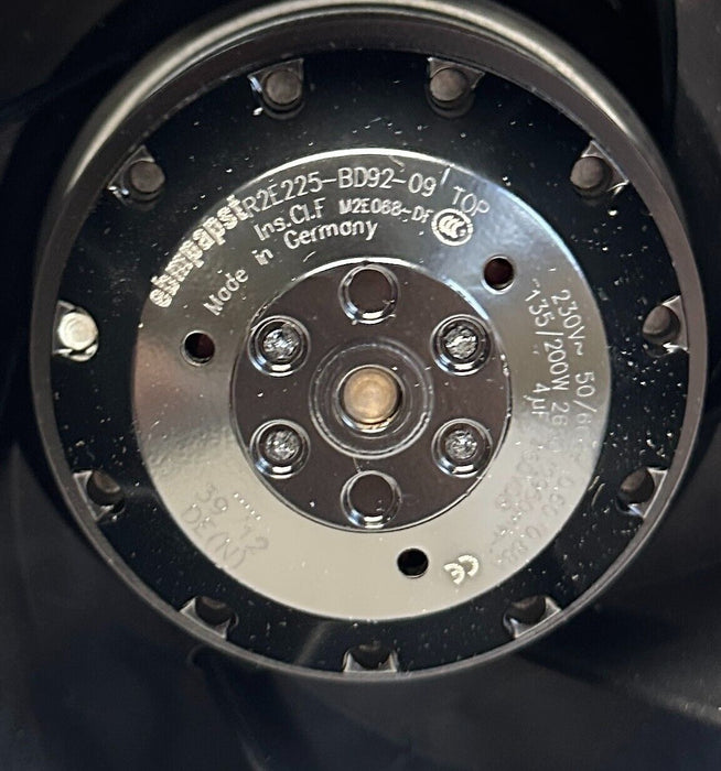 EBM-PAPST R2E225-BD92-09 / R2E225BD9209 CENTRIFUGAL BLOWER FAN 230V 50/60Hz NSNP