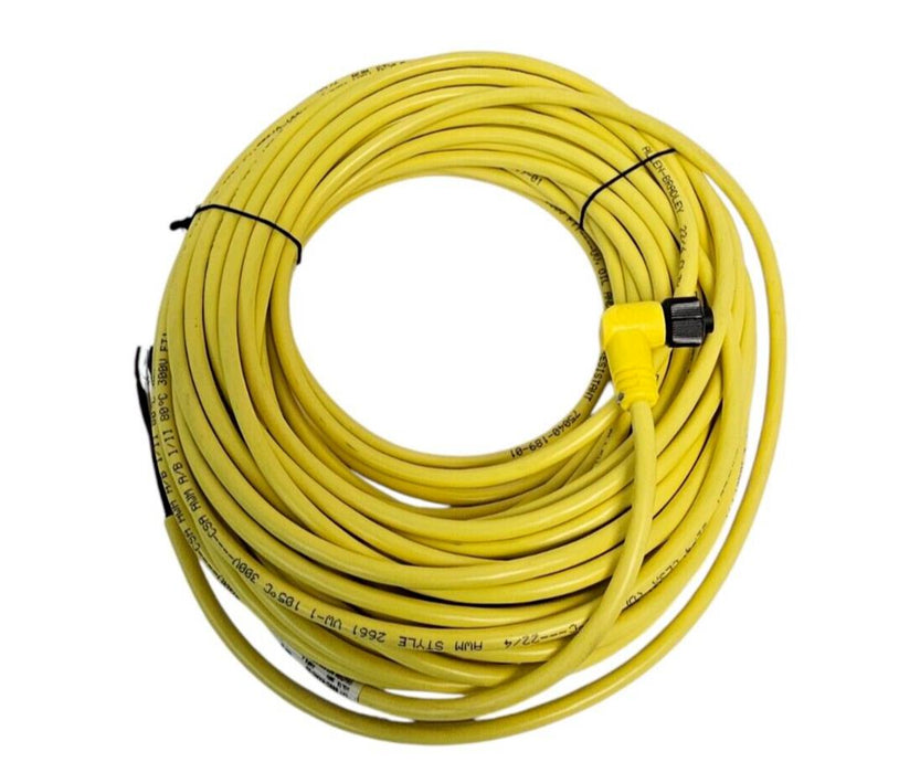 NEW ALLEN BRADLEY 889D-R4AC-20 4-PIN DC MICRO QD CORDSET RIGHT ANGLE 20M SER. B