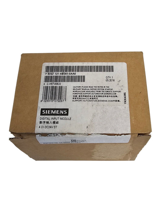 BOX OF 4 NEW SIEMENS 6ES7131-4BD01-0AA0 DIGITAL INPUT MODULES 6ES71314BD010AA