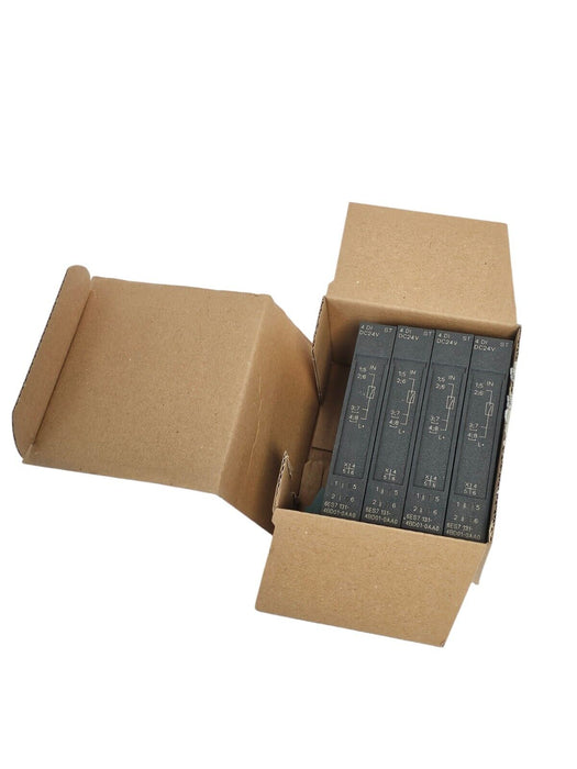 BOX OF 4 NEW SIEMENS 6ES7131-4BD01-0AA0 DIGITAL INPUT MODULES 6ES71314BD010AA