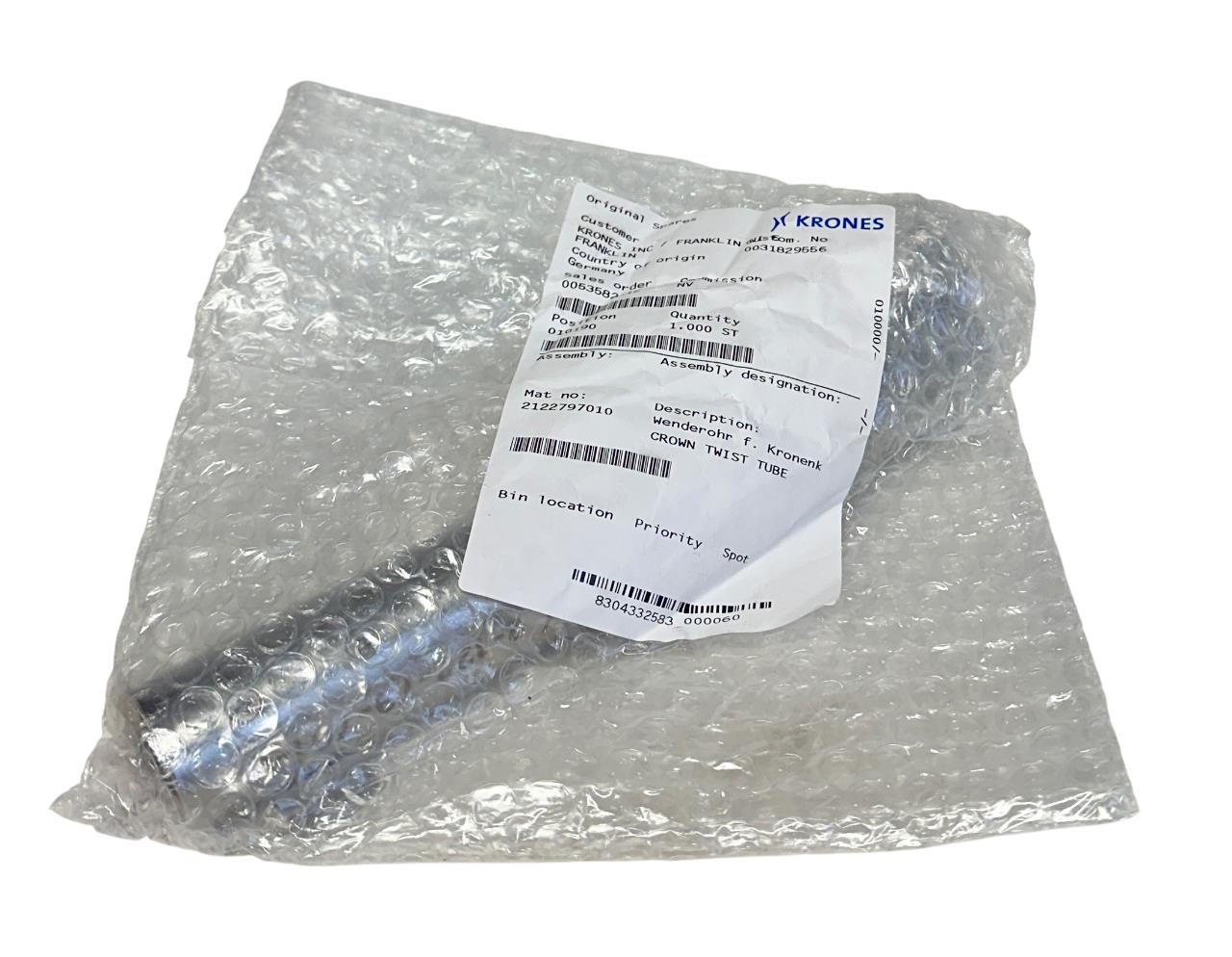 KRONES 2122797020 OEM CROWN TWIST TUBE NSMP