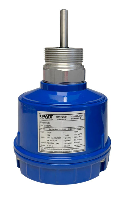 UWT LEVEL CONTROL RN6001 AN11EA1A3A Rotonivo ROTARY PADDLE LEVEL SWITCH 24V NSMP