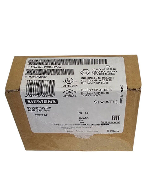 F/S SIEMENS 6ES7 972-0BB52-0XA0 / 6ES79720BB520XA0 SIMATIC PROFIBUS CONNECTOR