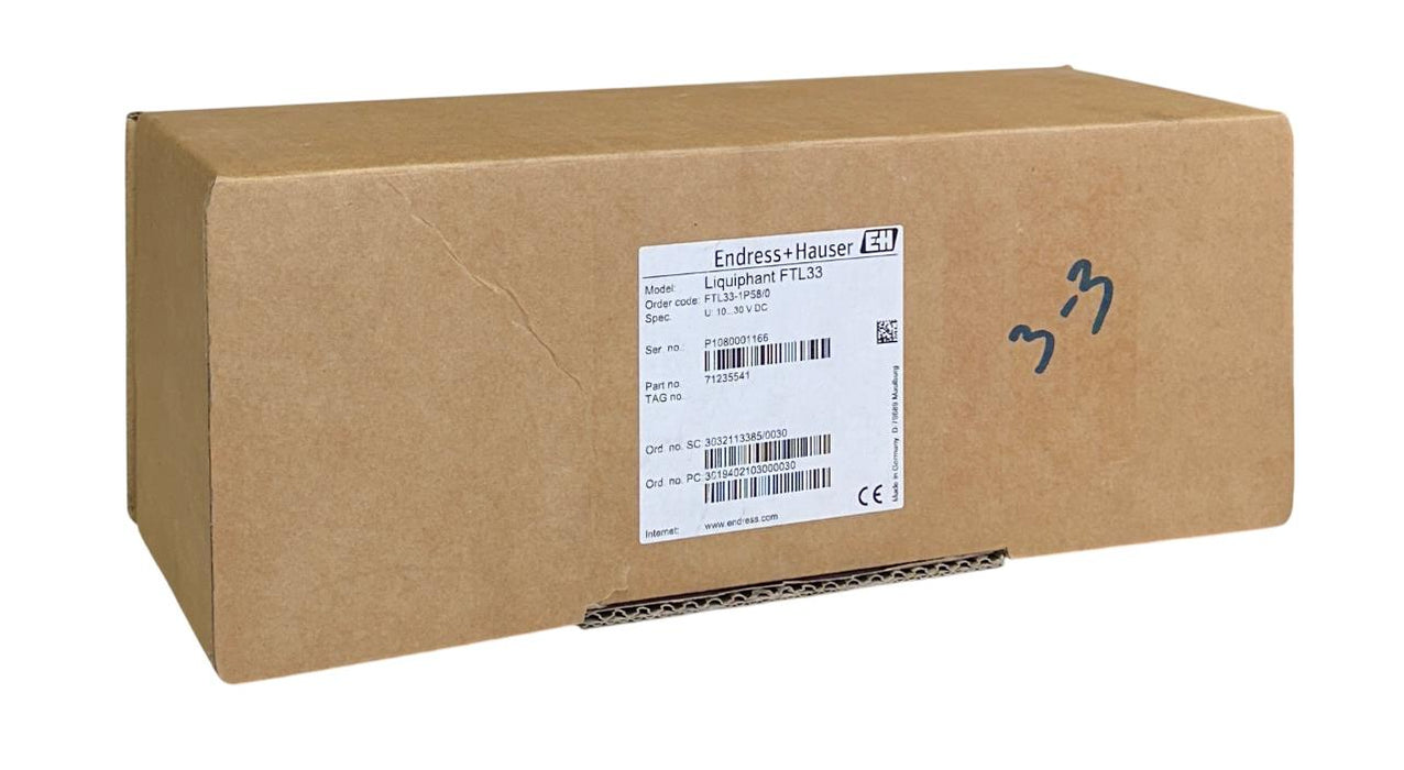ENDRESS+HAUSER FTL33-1P58/0 / FTL33-CA4M3AB3CJ Liquiphant FTL33 10-30VDC NSMP