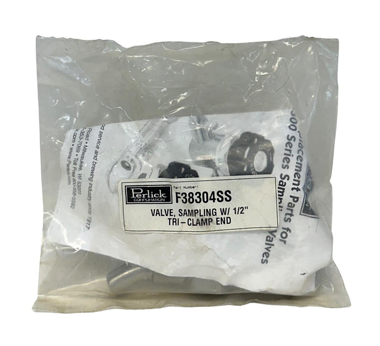PERLICK F38304SS SAMPLING VALVE W/ 1/2'' TRI-CLAMP END FOR F38300 SERIES NSFS
