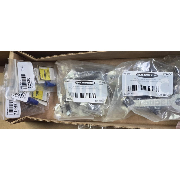 BANNER ENGINEERING SLSP30-900Q88 72392 EZ-SCREEN LIGHT CURTAIN PAIR W/ASSC. NSMP