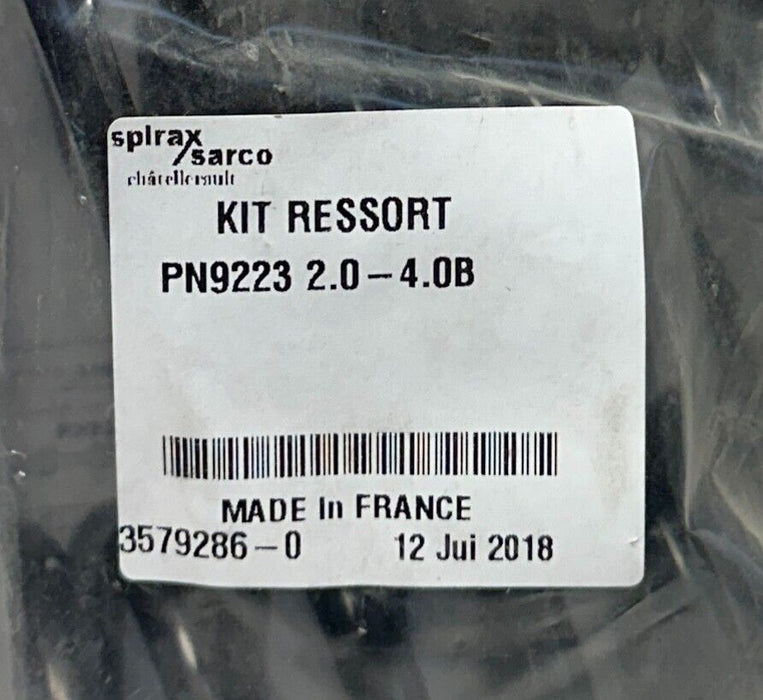 SPIRAX SARCO 3579286-0 / 35792860 SPRING KIT RESSORT PN9223 2.0-4.0B OEM NSMP