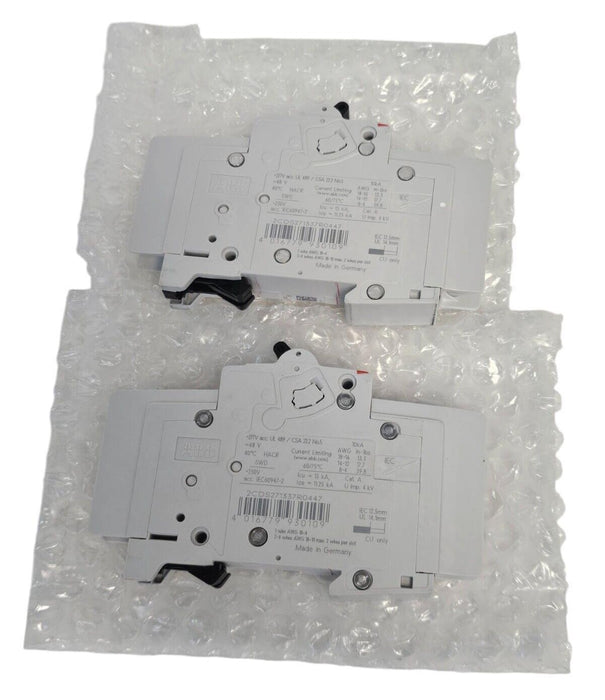 BOX OF 2 NEW ABB 2CDS271337R0447 CIRCUIT BREAKERS SU 201M - K13
