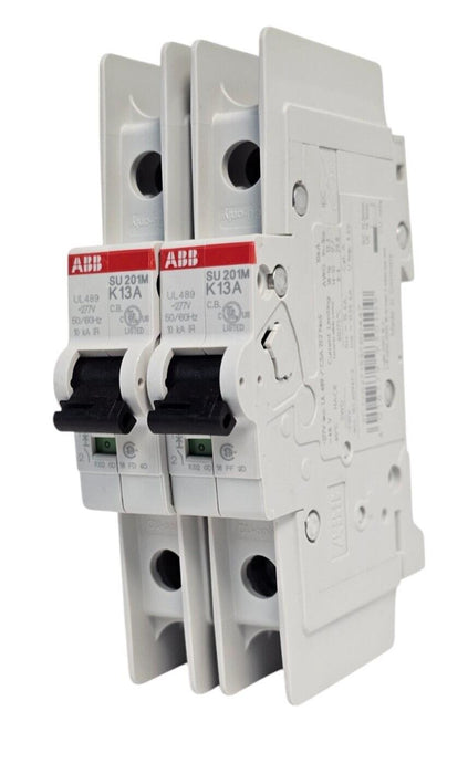 BOX OF 2 NEW ABB 2CDS271337R0447 CIRCUIT BREAKERS SU 201M - K13