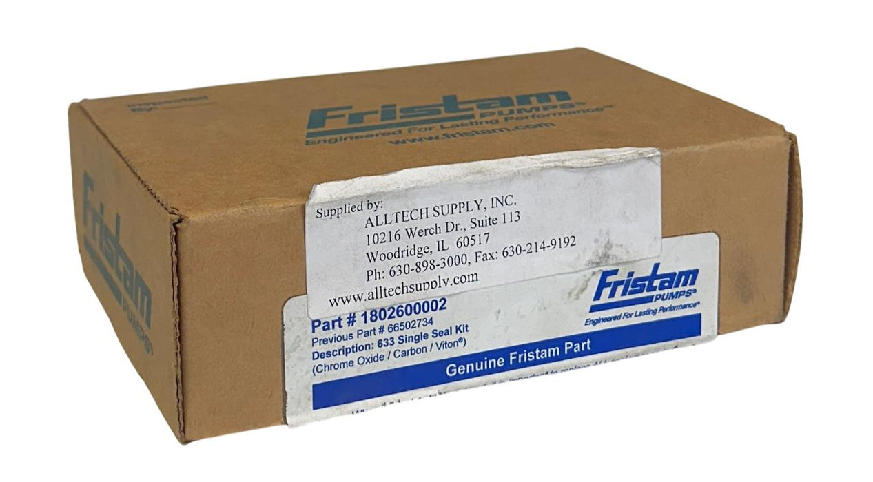 FRISTAM PUMPS 1802600002 633 SINGLE SEAL KIT (CHROME OXIDE/CARBON/VITON) NSMP
