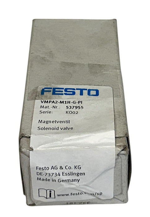 FESTO VMPA2-M1H-G-PI / 537955 PNEUMATIC SOLENOID VALVE NSMP