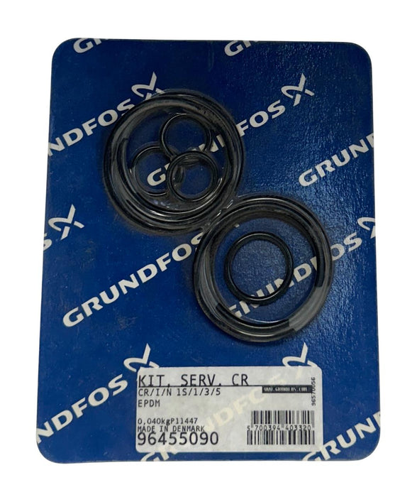 GRUNDFOS 96455090 OEM SERVICE KIT O-RINGS CR/I/N 1S/1/3/5 EPDM FOR PUMP NSFS