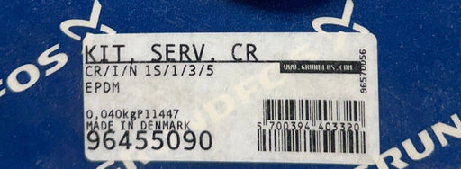 GRUNDFOS 96455090 OEM SERVICE KIT O-RINGS CR/I/N 1S/1/3/5 EPDM FOR PUMP NSFS