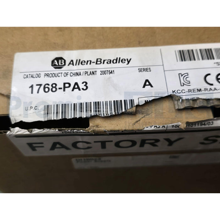 ALLEN BRADLEY 1768-PA3 /A CompactLogix POWER SUPPLY 120/240VAC-IN 3.5A 24VDC NEW