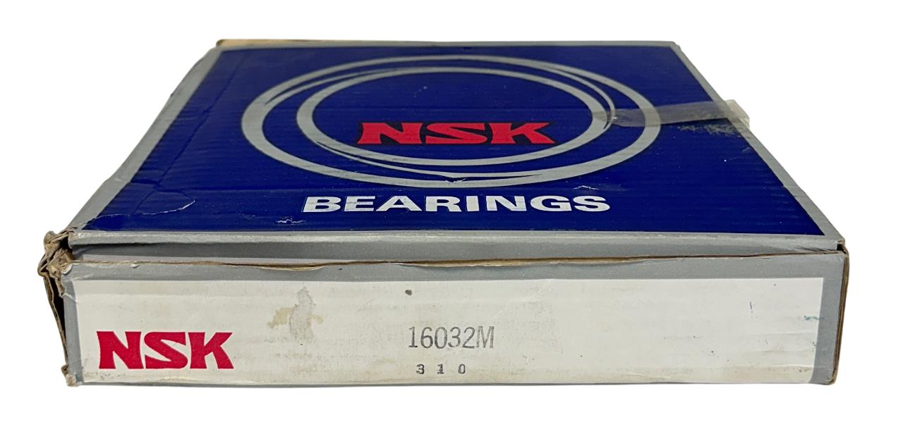 NSK 16032M DEEP GROOVE RADIAL BALL BEARING 160mm BORE 160x240x25mm NSMP