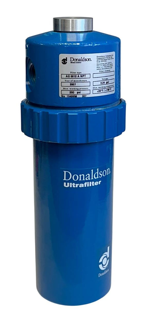 DONALDSON AG 0012 A NPT / AG0012ANPT Ultrafilter FILTER HOUSING 062453-63 NSMP