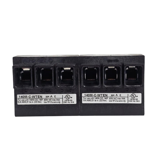 LOT OF 2 NEW ALLEN BRADLEY 140M-C-WTEN SER. A BUS BAR FEEDER TERMINALS