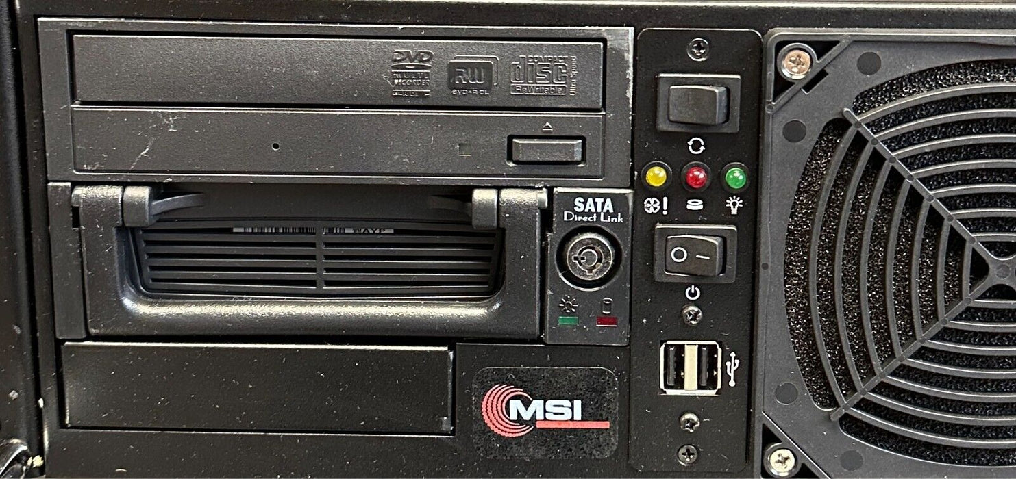 MSI 179K597G01 RACK MOUNT SORT CONTROLLER COMPUTER SATA DIRECT REPAIRED