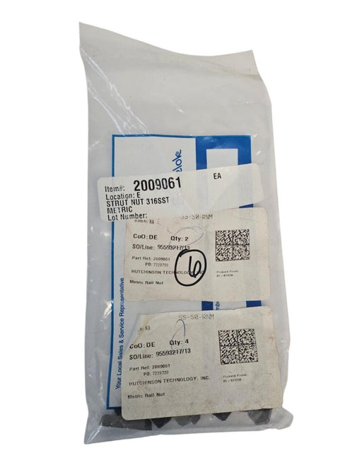 LOT OF 6 NEW SWAGELOK SS-S0-RNM METRIC RAIL NUTS SSS0RNM