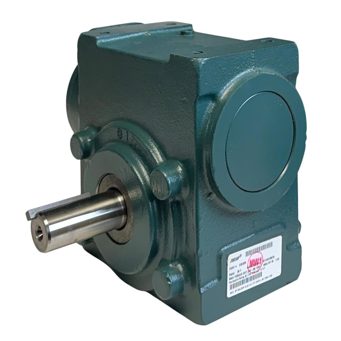 DODGE 23S30R TIGEAR-2 RIGHT-ANGLE WORM GEAR REDUCER 30:1 RATIO 1.42HP MAX NSMP
