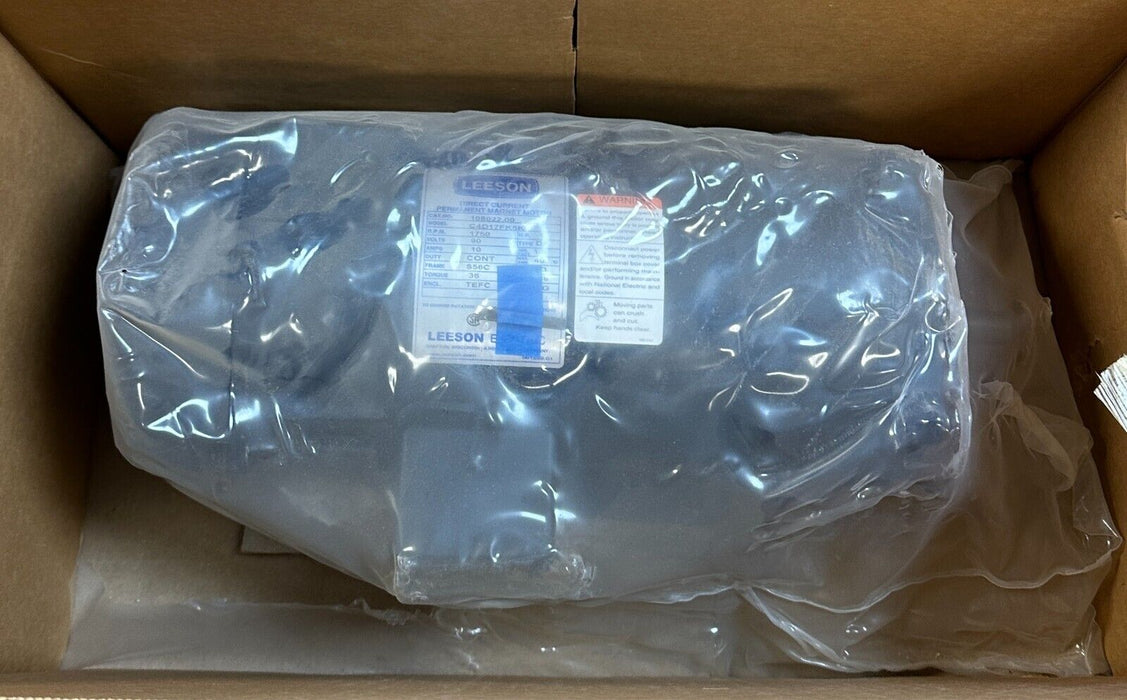 LEESON 108022.00 / C4D17FK5K GENERAL PURPOSE MOTOR 1HP 90VDC 5/8'' SHAFT NSMP