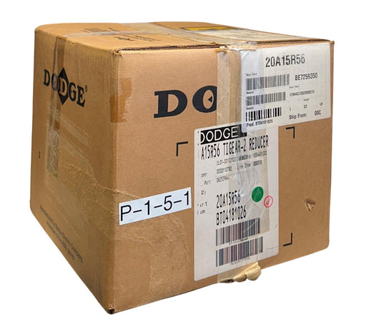 DODGE 20A15R56 TIGEAR-2 REDUCER 15:1 GEAR RATIO 1.69HP MAX RIGHT HAND NSMP