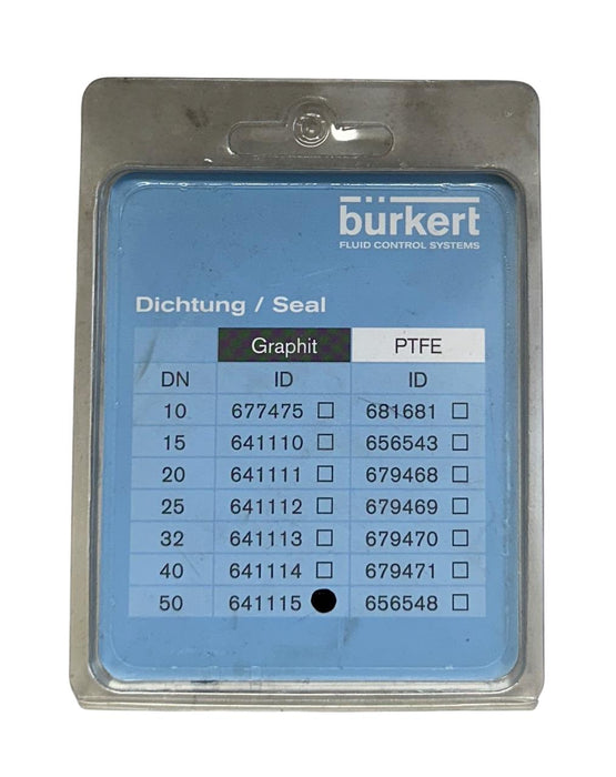 5 BURKERT 641115 SEALING PACKED DN50 FOR 2'' SEAT VALVE SEALS NSMP