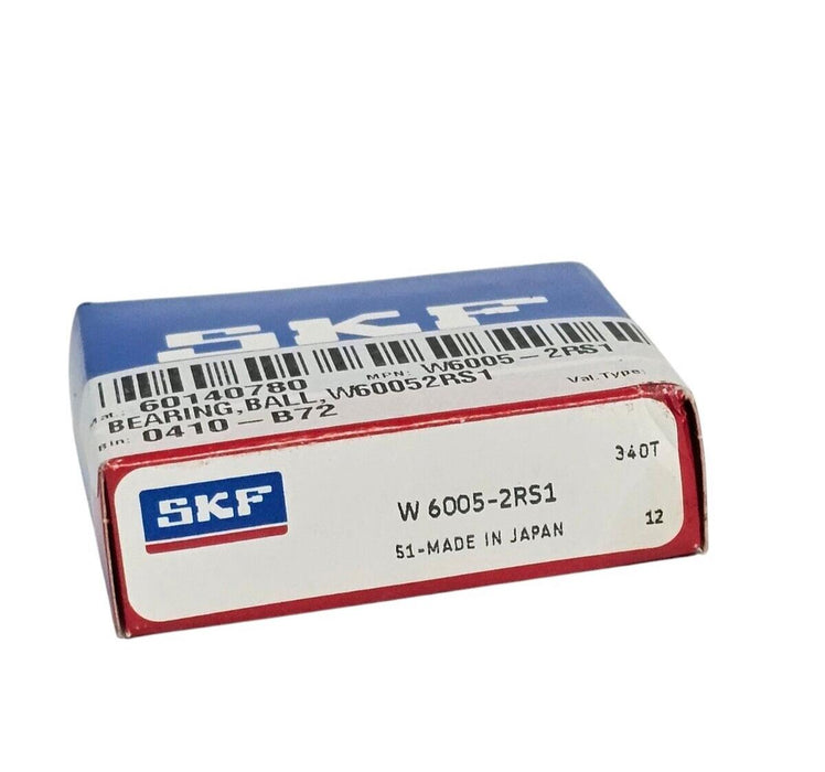 NIB SKF W 6005-2RS1 BALL BEARING W6005-2RS1