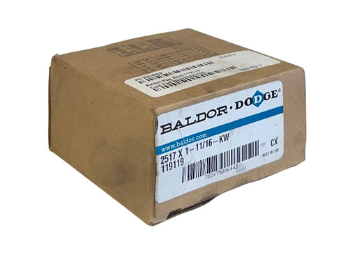 BALDOR DODGE 2517 X 1-11/16-KW / 119119 TAPER-LOCK BUSHING STOCK BORE NSMP