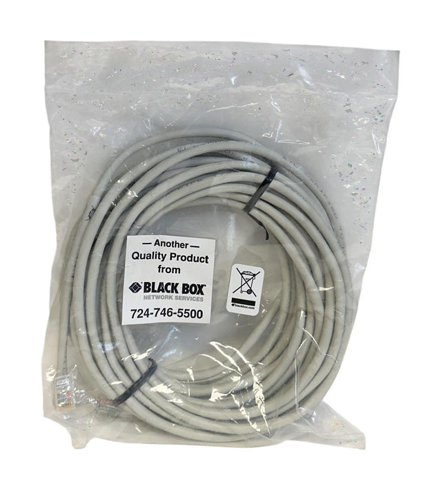 5 BLACK BOX CBCC183924 / EYP-Q RJ-45 NETWORK CABLES 25' RJ45-RJ45 NSFS