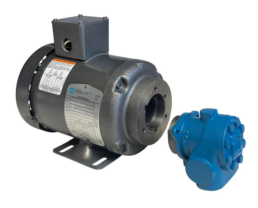 TUTHILL HTI  780-004 / 000LEV-C-A-7 ROTARY GEAR PUMP & MOTOR .25HP 3P .5GPM NSMP