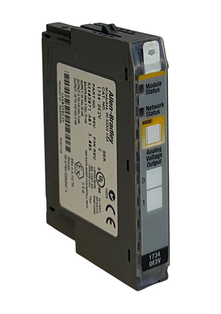 ALLEN BRADLEY 1734-OE2V /C POINT I/O 2-CHNL ANALOG OUTPUT MODULE 1734OE2V USNP