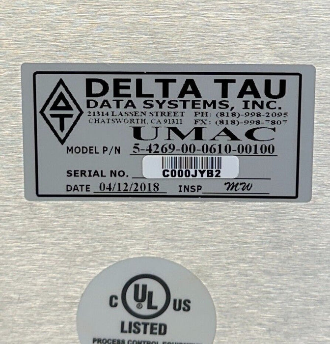 DELTA TAU COMPLETE UMAC UNIT 3x0-603766 PMAC2 CPU ENet 5-4269-00-0610-00100 USNP