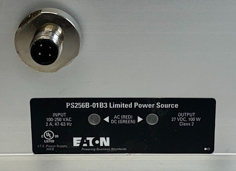 EATON PS256B-01B3 / PS256B01B3 LIMITED CONVEYOR POWER SUPPLY 100-250VAC M12 NSMP