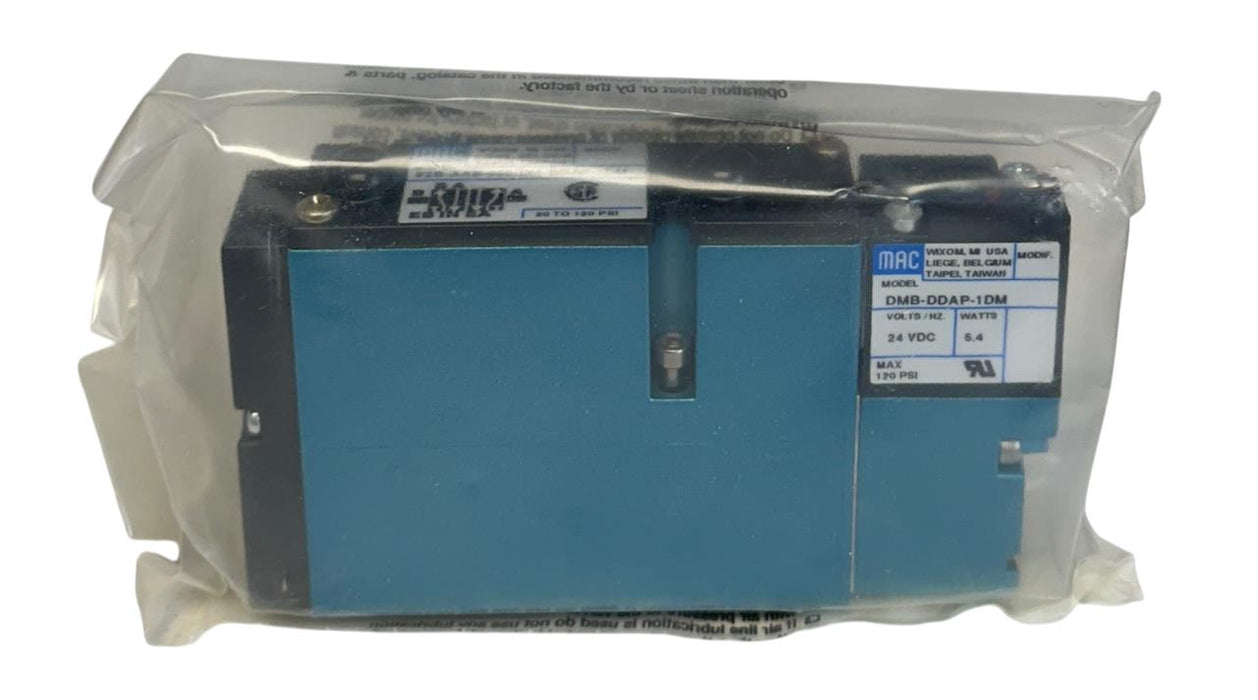 MAC 92B-AAB-000-DM-DDAP-1DM / 92BAAB000DMDDAP1DM SOLENOID VALVE 24VDC NSMP