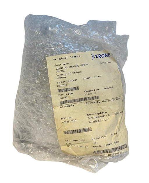 KRONES 0902173460 EVOGUARD BUTTERFLY VALVE DN65 PN10 2-1/2'' 14404/316L NSMP