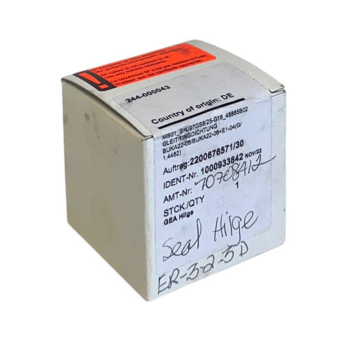 GEA HILGE 244-000043 / 244000043 PUMP MECHANICAL SEAL KIT 1000933842 NSFS