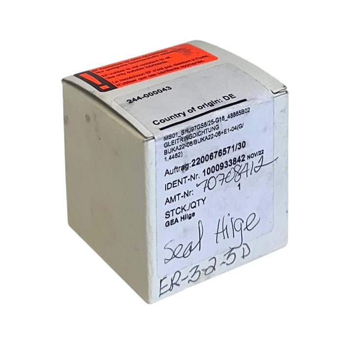 GEA HILGE 244-000043 / 244000043 PUMP MECHANICAL SEAL KIT 1000933842 NSFS