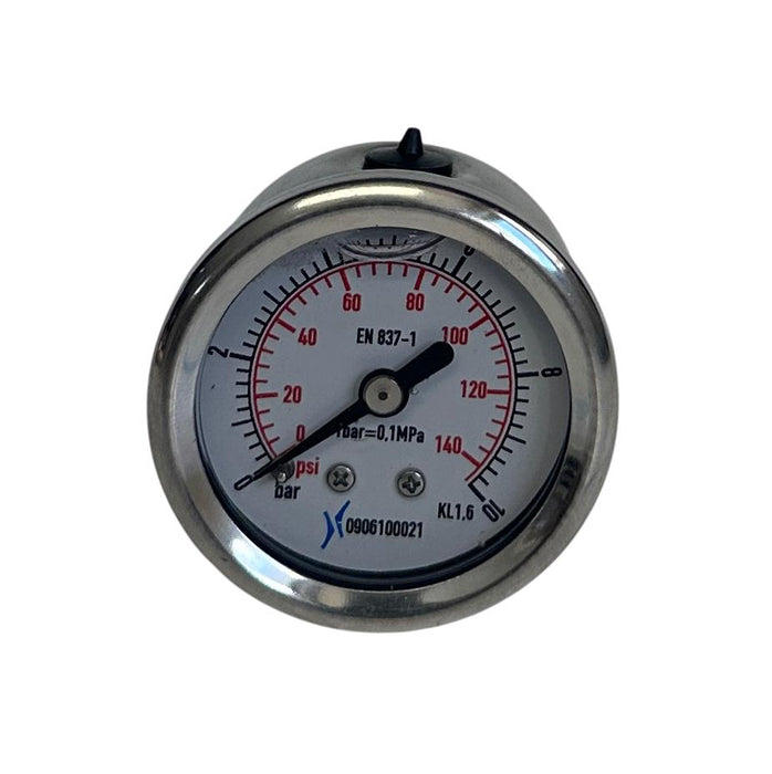 KRONES SUKU 0906100021 / 6011275107 MANOMETER PRESSURE GAUGE 0-10BAR NSMP