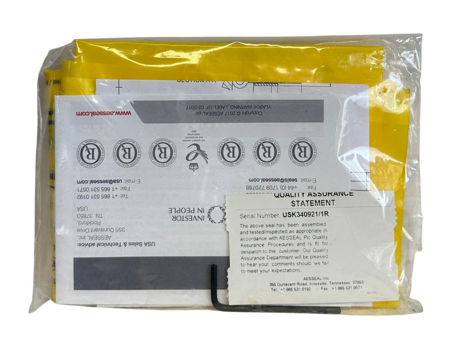 AESSeal AZA8401TTA01/USK340921 3.250 DBL CARTRIDGE SEAL 101114810 FOR 14-DLB-20