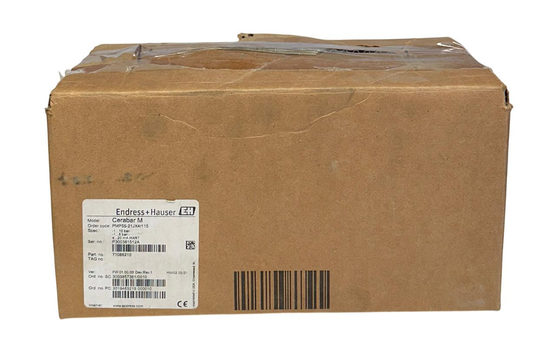 ENDRESS+HAUSER PMP55-21JX4/115 / 71086210 Cerabar M TRANSMITTER 71316567 NSMP