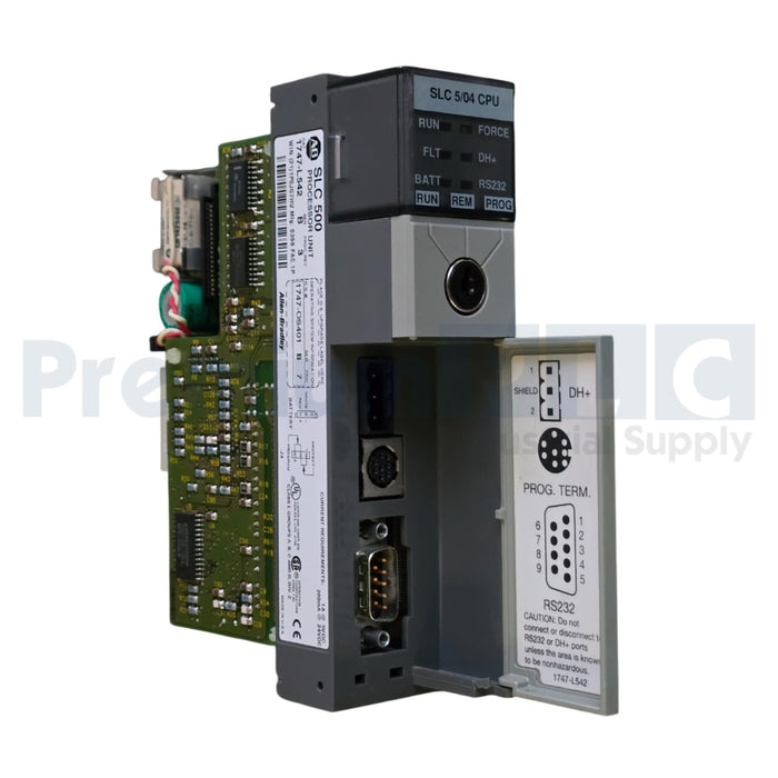 ALLEN BRADLEY 1747-L542 /B SLC 500 5/04 32K PROCESSOR UNIT FRN. 7 1747L542 NSNP