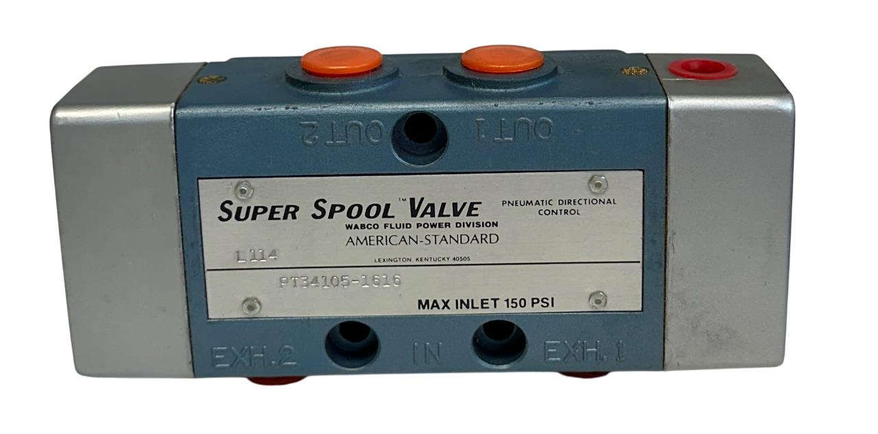 WABCO AMERICAN-STANDARD PT34105-1616 / PT341051616 SUPER SPOOL VALVE 150PSI NSMP