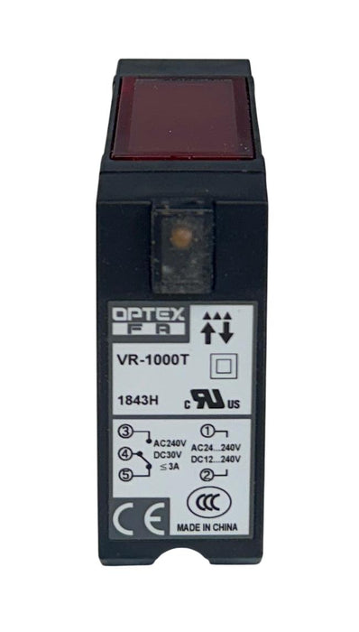 OPTEX VR-1000T / VR1000T POLARIZED RETRO-REFLECTIVE VOLTAGE SENSOR AC/DC NSMP