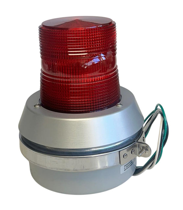 EDWARDS SIGNALING 51XBRFR120A XTRA-BRITE LED FLASHING RED W/ HORN 120VAC NSNP