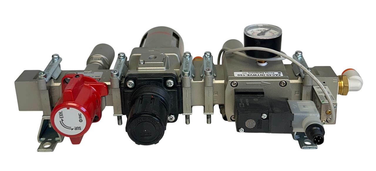 SENTRY SMC AC40-INYWVE-150 / AC40INYWVE150 PNEUMATIC ASSEMBLY FILTER/REG NSNP