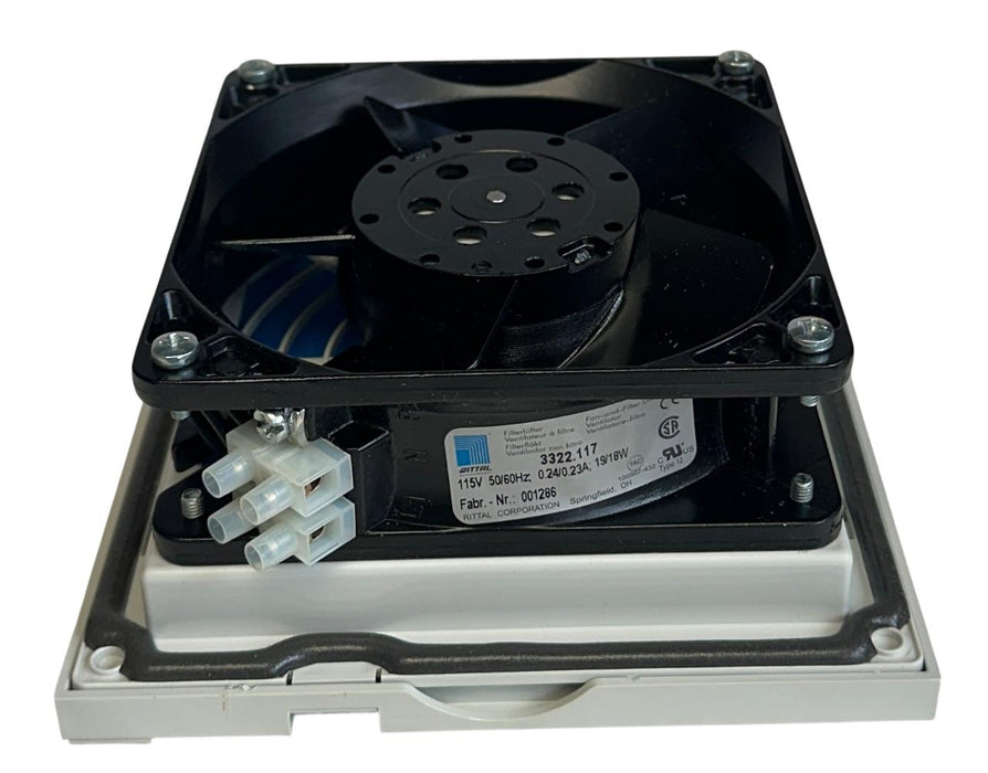 RITTAL SK 3322.117 / SK3322117 FAN AND FILTER ASSEMBLY 115V 50/60Hz NSMP