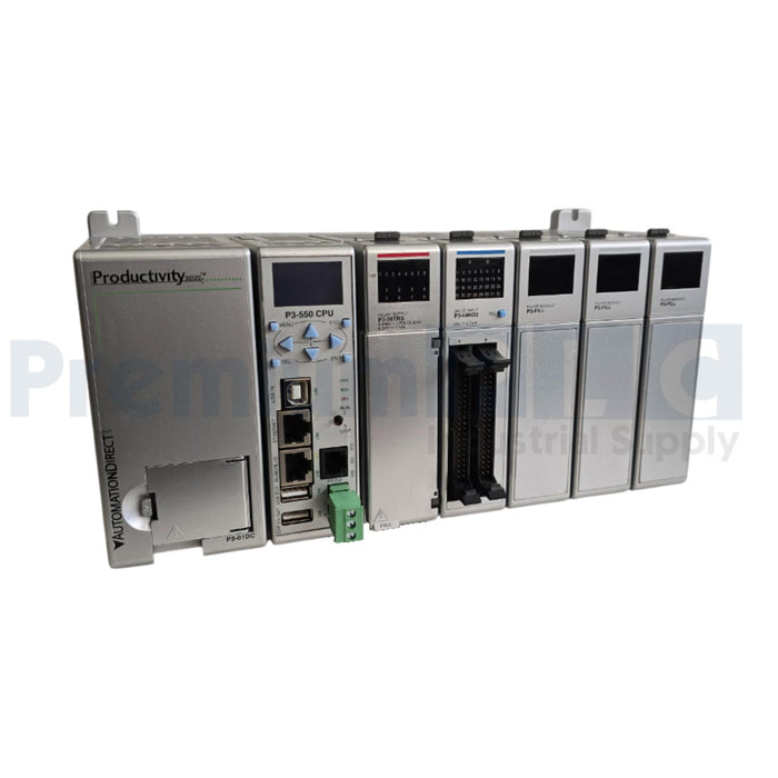 AUTOMATION DIRECT P3-05B Productivity3000 BASE W/P3-550, P3-08TRS, P3-64ND3 NUPI