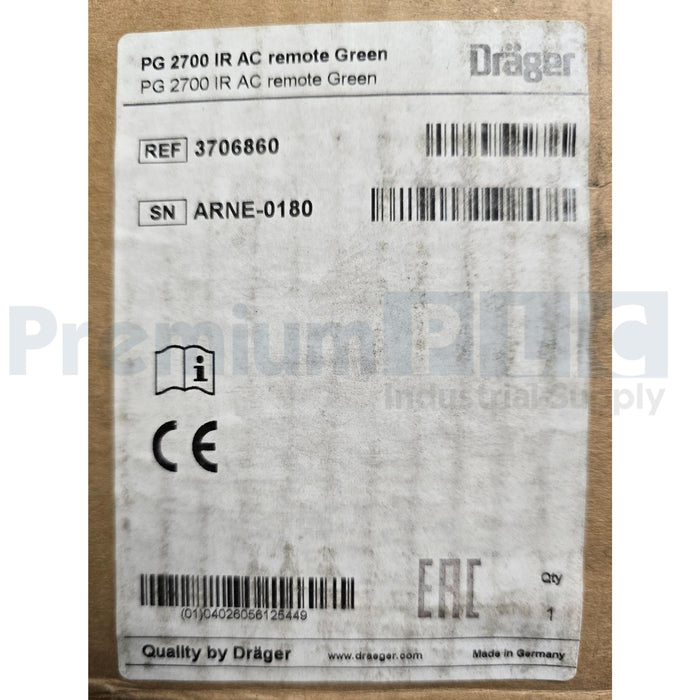 DRAGER Dräger PointGard 2700 PG 2700 IR AC REMOTE GREEN DETECTION SYSTEM 3706860